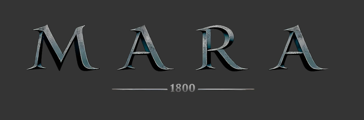 The silence is listening. M  A  R  A - 1800